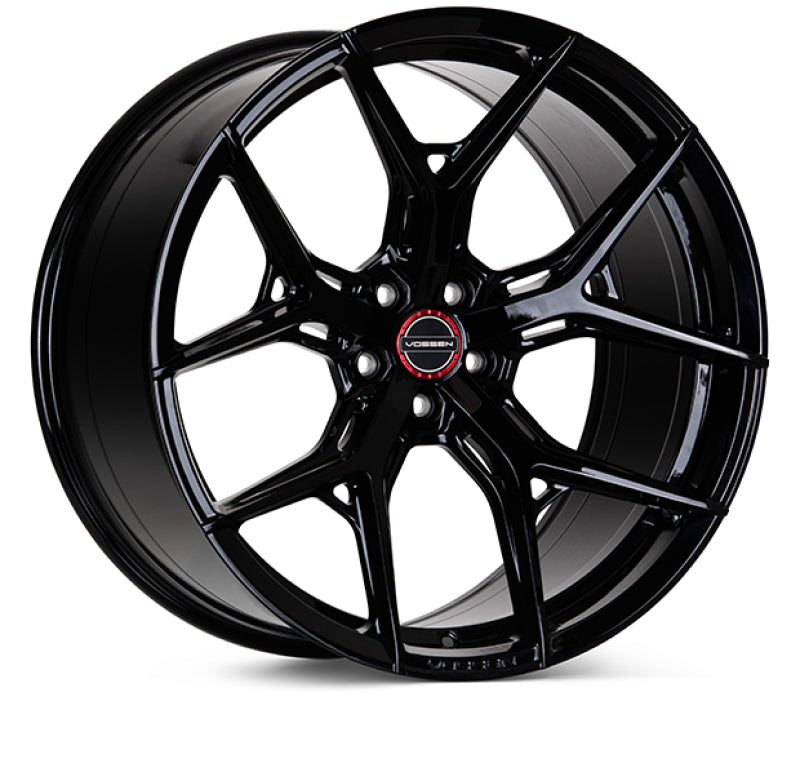 Vossen HF-5 20x9.5" 5x120 ET20 Deep Face Wheel 72.56 hub bore in Gloss Black