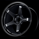 Advan GT Beyond 19x9.5 +22 5x120 Racing Titanium Black Wheel
