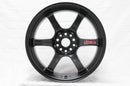 Gram Lights 57DR 18x8.5 +37 5x100 SEMI GLOSS BLACK WHEEL